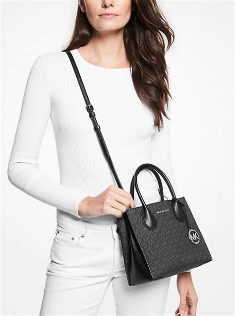 michael kors mercer vanilla|michael kors leather crossbody.